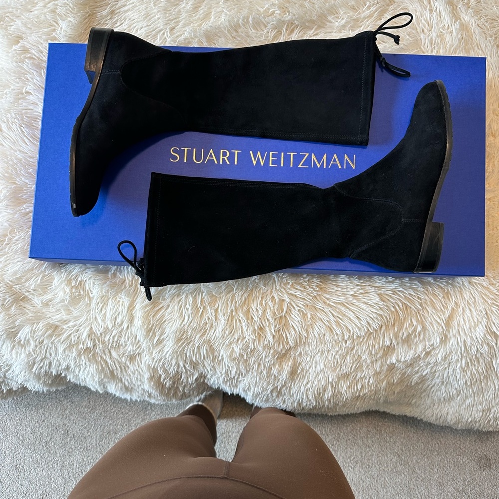 Stuart Weitzman Lilene Suede Tall Boots